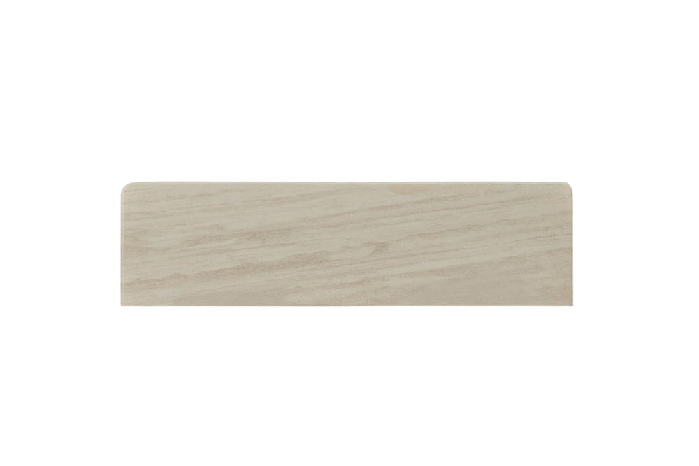 English Elm Dresser With Coastal Rope Fronts, Toffee Finish & Elegant Stone Top - Spacious 6-Drawer Storage B2699P323474