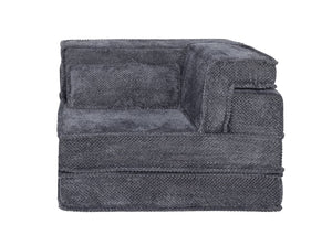 English Elm Compression Mahjong Sofa - Modern Convertible Floor Sofa Bed, Soft Fleece, No Assembly, Versatile Comfort W3723P377150