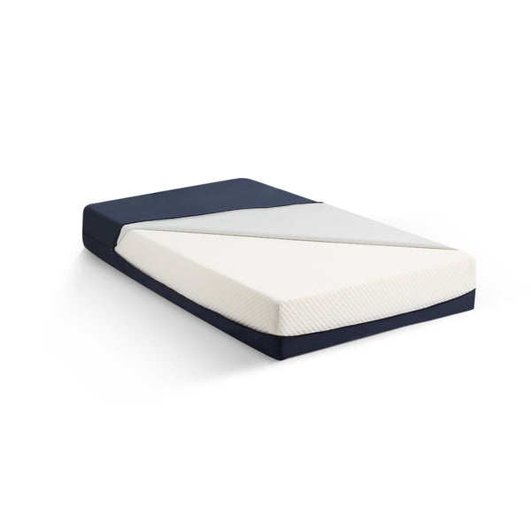 English Elm 8" University Bed Mattress Encasement Protector For Twin Xl - Durable, Breathable, Navy Comfort B350P394844