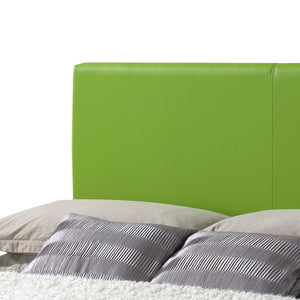 English Elm Aaron Apple Green Full Bed G1807-FB-UP – 47"H x 57"W x 81"D PU Faux Leather, Durable, Stylish Support B078P301588