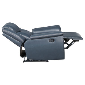 English Elm Brier Faux Leather Manual Recliner with Pillowtop Arms for Living Room or Study B062P451769