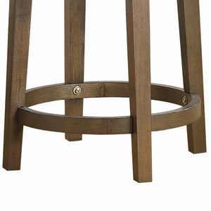 English Elm Bara Swivel Counterstools Faux Leather Nailhead Trim Set of 2 for Kitchen Island B056P416880