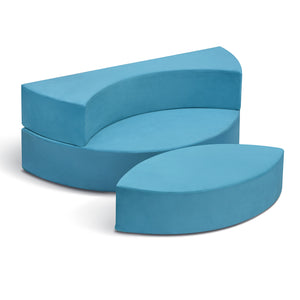 English Elm Kids Sofa Bed - Versatile Modular Couch For Playrooms, Convertible Sleeper, Cushions & Ball Pit W1889P337612