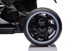 English Elm 6v Kids Ride on Motorcycle with Led Wheels Mp3 Player and Sport Bike Style for Toddlers Pink W1760110305