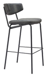 Charon Barstool - Set of 2 Vintage Black 110261 Zuo Modern