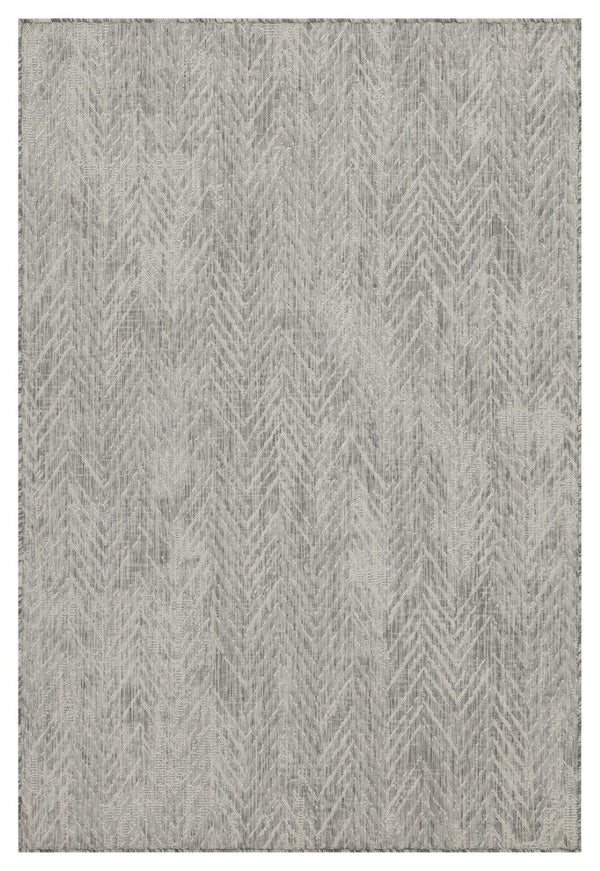 English Elm Sunshine Silver 2'7" X 7'3" Indoor/Outdoor Area Rug - Durable, Stylish, Pet-Friendly, Easy Care! B186P198888-GIGA