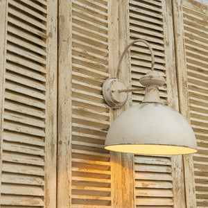 English Elm Vintage Wall Sconce - Elegant Off-White Charm For Soft Ambient Light In Any Room Of Your Home W2946P243903-GIGA