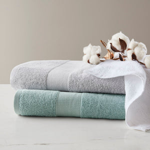 JLA Home Comfort Spaces - 500GSM Plush 6pc Towel Set Crafted from 100% Turkish Cotton for Spa Softness, Quick-Dry, Oeko-Tex Safe Beige AM73-0239