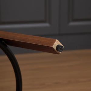 English Elm Set of 3 Rattan Counter Stools with Cane Back and Swivel, Upholstered PU Seat, Walnut Finish, Ergonomic Comfort Beige W1143P300158