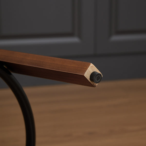 English Elm Set of 3 Rattan Counter Stools with Cane Back and Swivel, Upholstered PU Seat, Walnut Finish, Ergonomic Comfort Beige W1143P300158