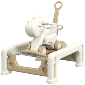 English Elm Qaba 5 in 1 Convertible Rocking Horse Ride on Balance Bike for Toddlers Ages 1 to 6 W2225P229336