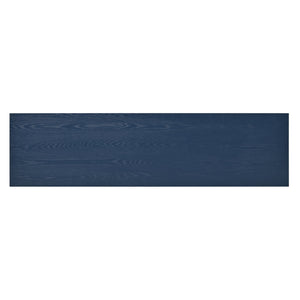 English Elm Elegant Navy Blue Sideboard, 4-Door Storage Cabinet with Arched Groove Wavy Doors, Adjustable Shelves W2696P245317