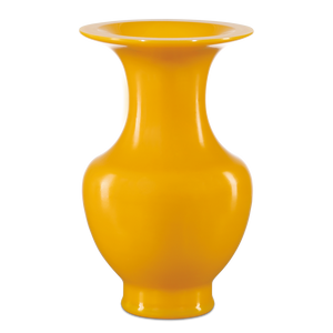 Imperial Yellow Peking Vase