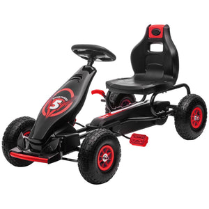 English Elm Aosom 24v Electric Go Kart Ride on Toy with Drifting Dual Motor and Adjustable Seat W2225P229174