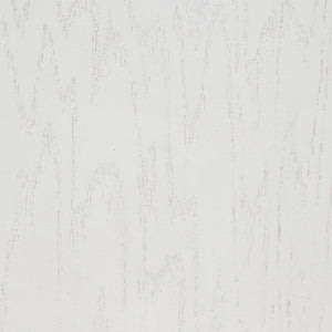 English Elm Haven 82" TV Stand with Glass Doors & Cable Management, Oak Veneer, Fully Assembled White Finish B108P364416