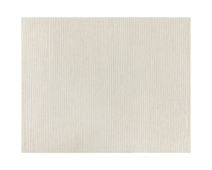 Sunpan Deva Hand-Woven Wool Rug - Artisan Crafted in Elegant Ivory and Beige, Unique Texture & Softness Ivory