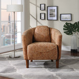 OSP Home Furnishings Aron Tub Chair Brown