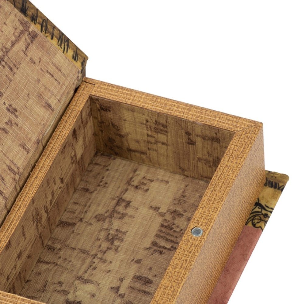 English Elm Set Of 4 Decorative Book Boxes – Vintage Floral & Butterfly Designs For Stylish Storage & Display W2078P215575-GIGA