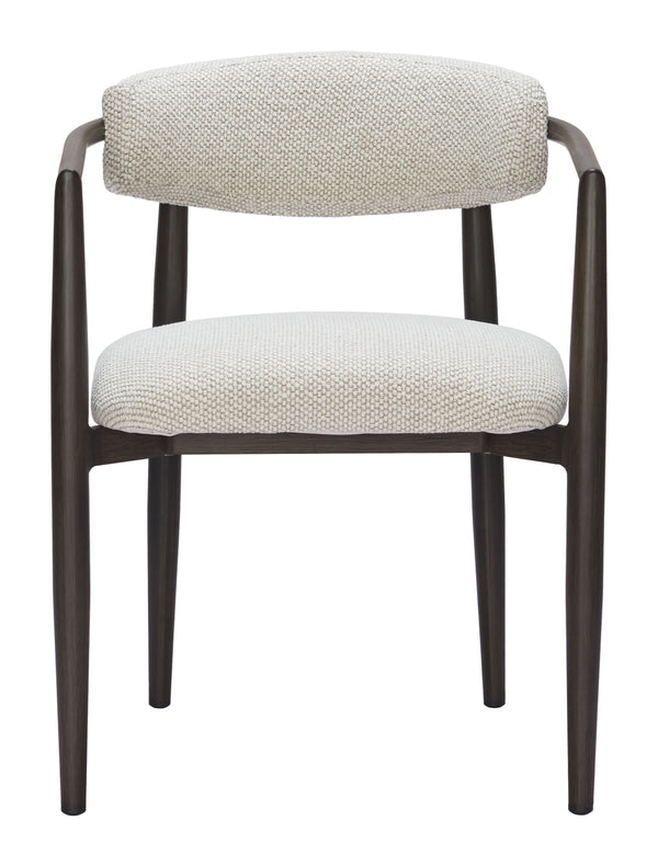 Zuo Modern Midori Dining Chair White - Modern Sophistication With Chic Design For Contemporary Dining Spaces White 100% Olefin,Aluminum 704077-zuo-modern