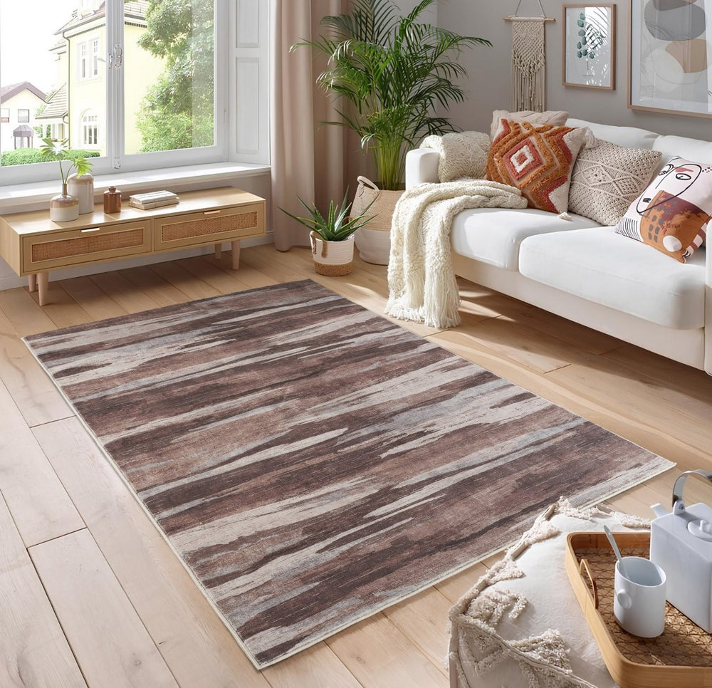 English Elm Jewel Toned Multicolor Area Rug Low Pile Turkish Woven for Living and Dining Rooms B186P428927