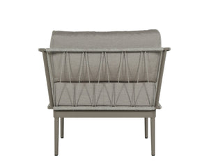 Sunpan Catania Armchair - Stylish Outdoor Seating with Eco-Friendly Materials and Weather-Resistant Design Grey / Palazzo Taupe