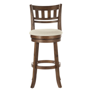 OSP Home Furnishings Swivel Stool 30" Burnt Brown