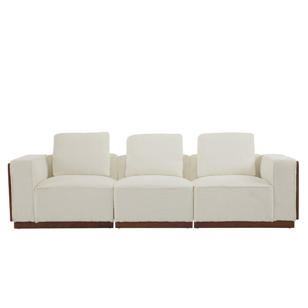 English Elm Christopher Knight Home® - Sectional Modular Sofa - Versatile 3-Seater With Plush Cushions For Stylish Living Room Comfort N771P205002M_N771P220377M_N771P205014M_N771P205089