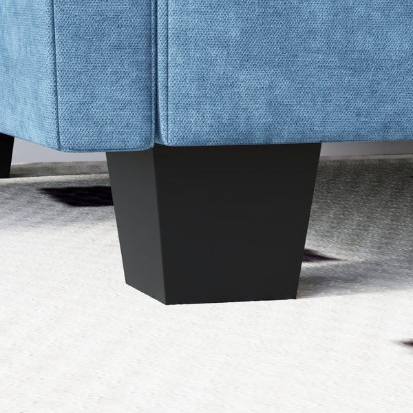 English Elm Ottoman with Gourd Birch Legs High Density Cotton Fill Mid Century Living Room Accent W680P221016