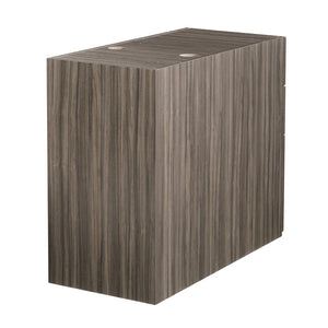 OSP Home Furnishings Napa Under Desk Pedestal with Two Box Drawers and Deep File Storage for Office 36"D NAP-265-URB