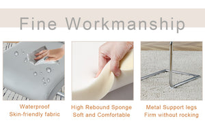 English Elm Table Set - Modern Luxurious Transparent Glass Dining Table With 4 Light Gray Pu Chairs & Metal Legs W1151S04131-GIGA