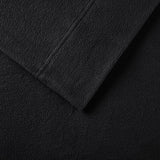 True North by Sleep Philosophy Micro Fleece Casual Sheet Set TN20-0463 Black