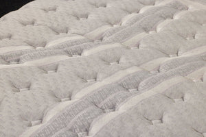 English Elm Restonic Cosmorest Euro Top King Hybrid Mattress with Cooling Gel Foam Support B123141327