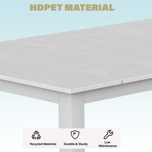 English Elm A Versatile Outdoor Dining Table For Patios, Balconies, And Gardens – Stylish & Low-Maintenance! T3898P371387