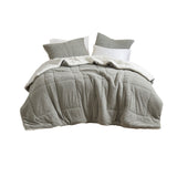 Madison Park Wynne Casual Comforter Set MP10-8429 Grey