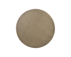 Sunpan Kata Bar Table - Opulent Antique Brass Frame with Unique Mesh Design and Elegant Marble Base Grey Marble