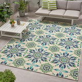 Christopher Knight Home® Gladis Medallion Outdoor Area Rug, 7'10