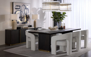 Sunpan Ancona Table Lamp - Handcrafted Elegance with Unique Travertine Design for Timeless Décor Appeal Natural