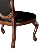 English Elm Black and Cherry Side Chair (Set Of 2)