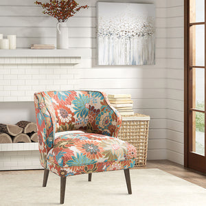 Madison Park Cody Modern/Contemporary Open Back Accent Chair FPF18-0395 Multi