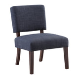 OSP Home Furnishings Jasmine Accent Chair Navy