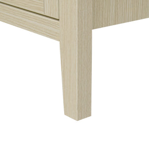 English Elm Hollowed-Out Cabinet With 4 Doors - Stylish American Furniture For Living Room, Bedroom & Study W688P223025
