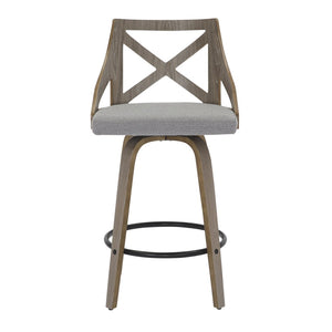 English Elm Dining/accent Chair Solid Wood Tapered Legs Cream Upholstery Mid-century Modern Seating B202P471207