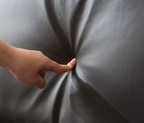 English Elm 94.5 Inch L-Shaped Genuine Leather Sofa With Left Chaise Lounge - Modern Espresso Elegance For Home W791S00023