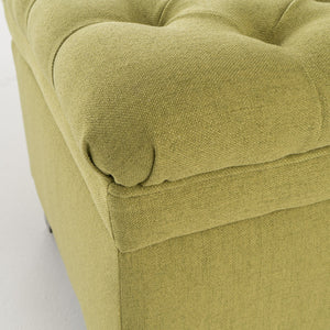 English Elm Christopher Knight Home® - Juliana Storage Ottoman – Stylish Green Upholstered Seat With Hidden Storage For Living Room Essentials 57741.00GRN