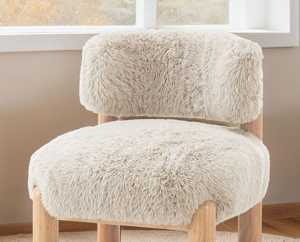 English Elm Contemporary Swivel Chair with Curved Backrest and Metal Legs, Blue Fabric, Contrast Welt Accent taupe 26 L x 28 W x 30 H B2741P391227