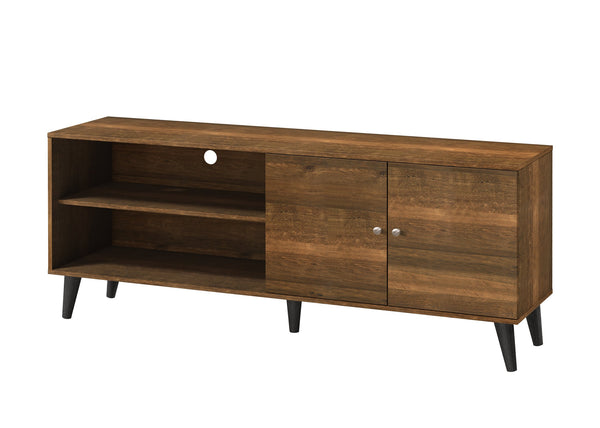 English Elm Amidon Mid-Century Modern Tv Stand For 63" Tvs, Stylish Storage Shelves & Cabinet For Living Room B2735P297797
