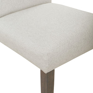 OSP Home Furnishings Everly Dining Chair  - Set of 2 Light Grey