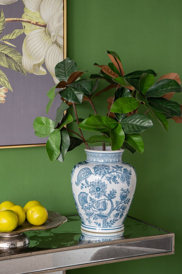 English Elm 47x15.5x31" Mirrored Silver Console Table with Floral Motifs, Smooth Top, Easy Assembly, Elegant Entryway Accent W2078P248216