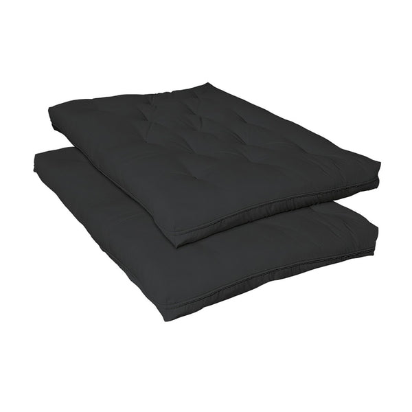 English Elm Butterfield Full Futon Pad with Steel Innersprings and High Density Foam Core Support B062P340722