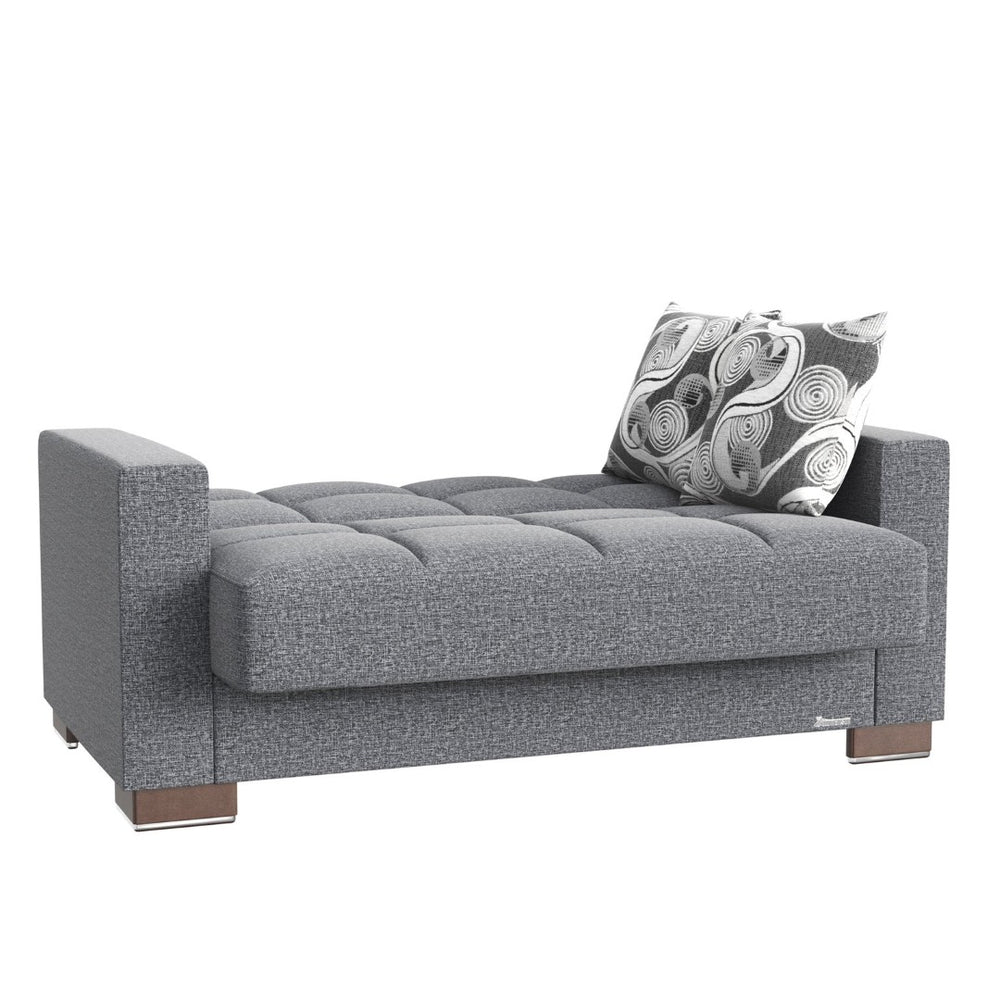English Elm Primenest Zenaero Convertible Loveseat With Storage - Stylish Gray Upholstered Sleeper For Small Spaces B030P281752-GIGA